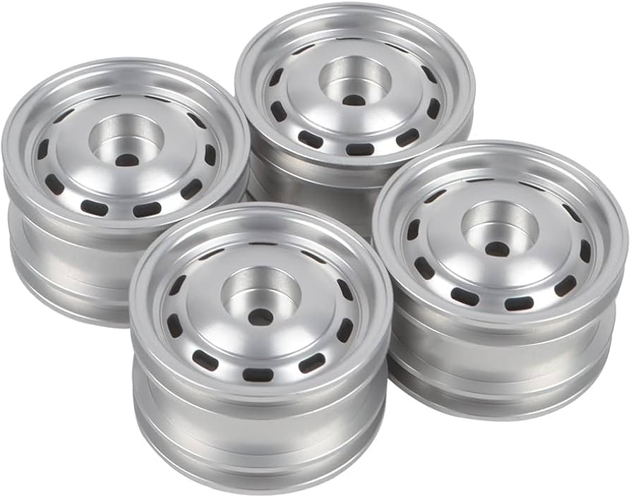 Amazon | アルミディッシュホイールリム 4個 Tamiya M05 SW01 ランチ